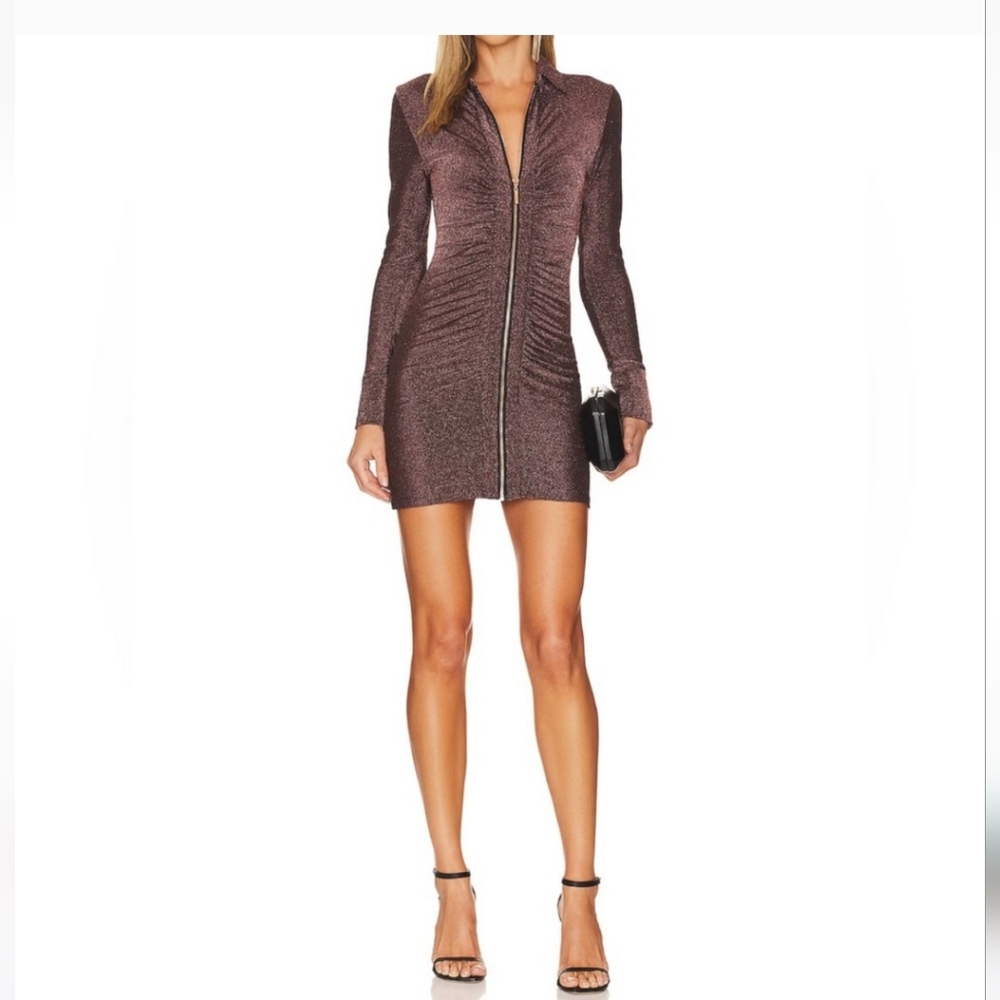 NWT Steve Madden Isabel Dress in Copper X Revolve
